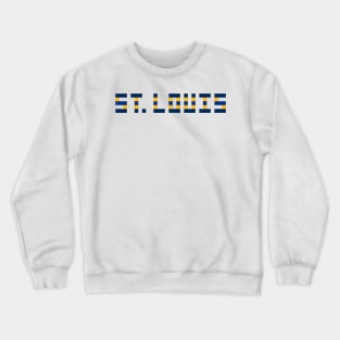 Pixel Hockey City St Louis 2017 Crewneck Sweatshirt